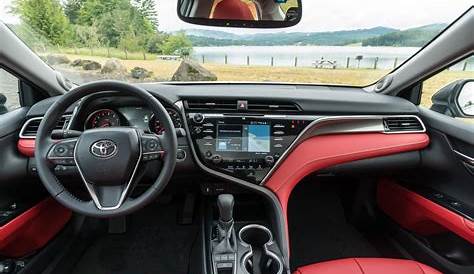 Toyota Camry Xse Red Interior 2020