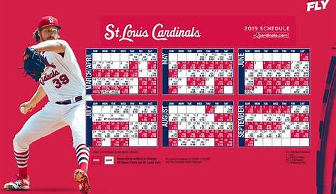 st louis cardinals schedule printable