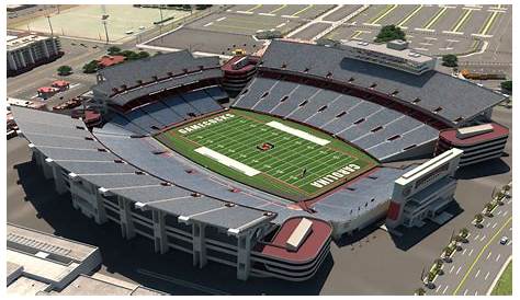 williams brice stadium seating chart with seat numbers