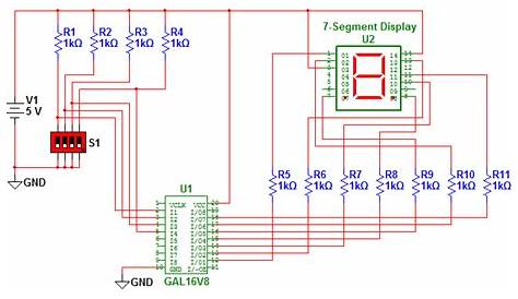 7 segment Display under Repository-circuits -28974- : Next.gr