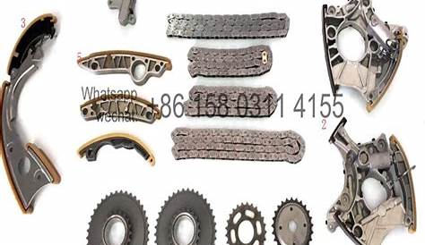 STOCK TIMING CHAIN KIT FOR AUDI A4 A6 A8 C6 2.4 3.2 4.2
