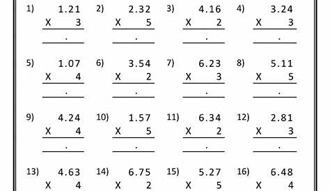 math worksheets for 4th and 5th graders