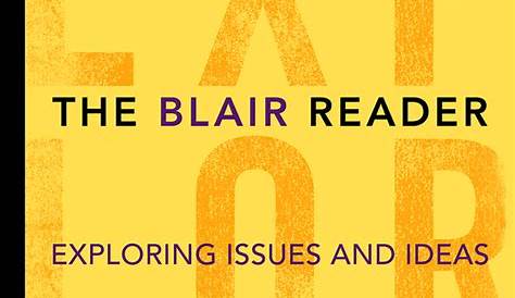 Blair Reader, The: Exploring Issues and Ideas, 10th edition | eTextBook