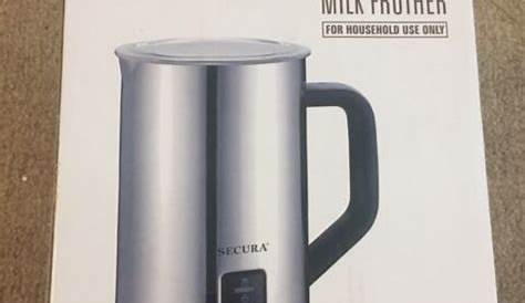secura mmf 615 milk frother owner manual