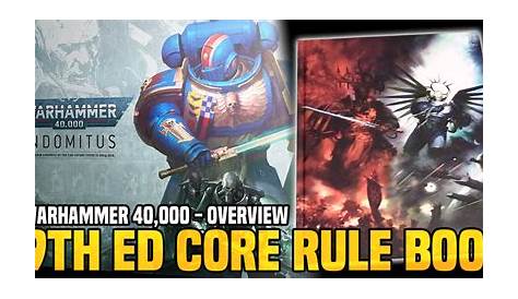 Warhammer 40K: 9th Edition Core Rule Book Overview - Bell of Lost Souls