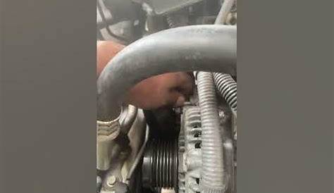 how to change alternator on 2013 toyota camry