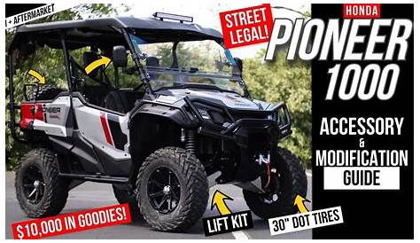 2022 Honda Pioneer 1000-5 Trail Edition with $10,000 in Accessories