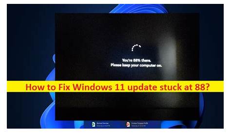 How to Fix Windows 11 update stuck at 88 [Steps] – Techs & Gizmos
