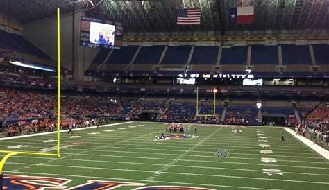 Alamodome - Interactive football Seating Chart