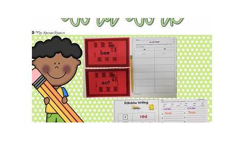 Long e Vowel Teams Word Work by Mrs Davidson's Resources | TpT