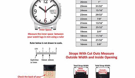 Watch Strap Measurement Guide | Ewatchparts