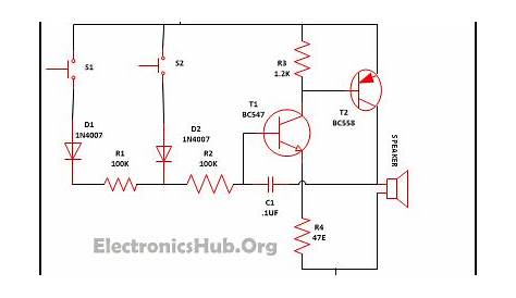 home alarm circuit diagram