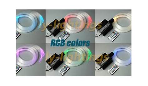 For sales DIY fiber optic light kit home decoration optical fiber