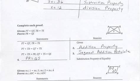 segment and angle addition worksheet answers