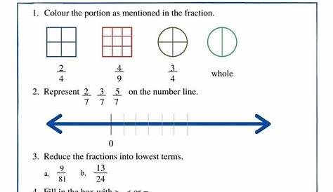 division of fractions worksheets grade 5