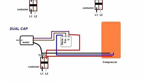 3 Wire Condenser Fan Motor Wiring Diagram - Cadician's Blog