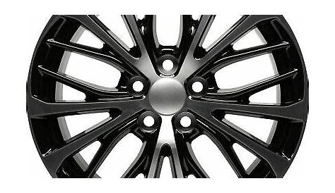 Wheel Fits 2018-2019 Toyota Camry 18 Inch Alloy Rim 5 Lug 114.3mm Black