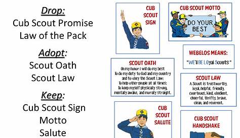 Strong Armor: Cub Scouts - Scout Oath and Law Helps and Printables
