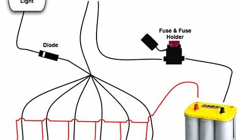 wiring diagram for led tube lights