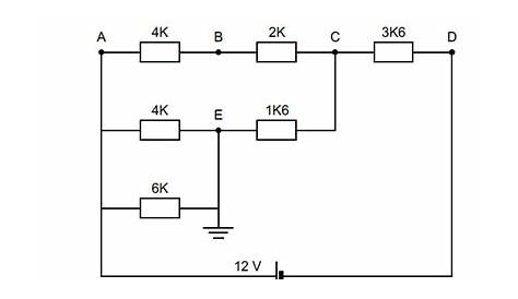 voltage divider circuit calculation