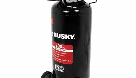 Husky C202H - 20 gal. 200 PSI Oil Free Portable Vertical Electric Air