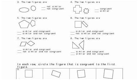 similar figures worksheets with answers