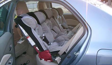 What a trip - The ES Triplets: Can you fit 3 car seats across in a