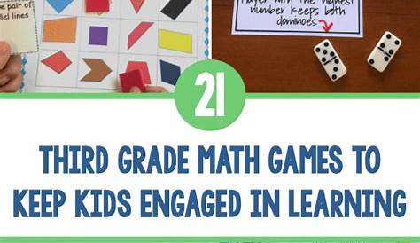21 Third Grade Math Games To Keep Kids Engaged in Learning