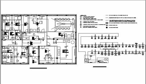drawing building alarm system diagram