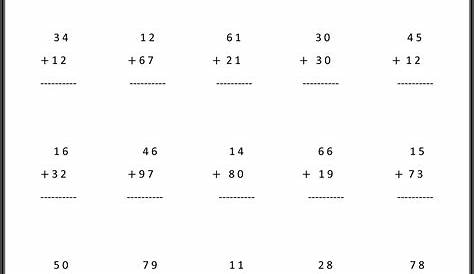 Math Homework For 2nd Graders
