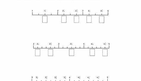 7 Best Images of Fractions On Number Line Worksheets - Math Aids