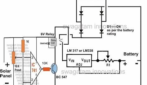 Solar Panel Circuit Diagram : Schematics Wiring Solar Panels And