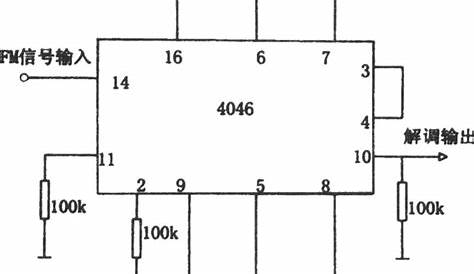 4046 circuit diagram