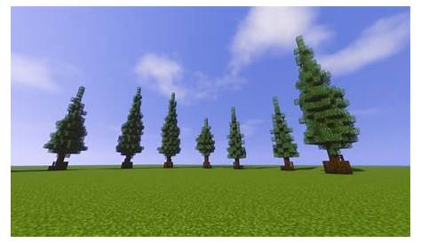[Treepack] Custom Trees V6.0 (Download) Minecraft Map