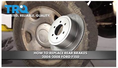 How to Replace Rear Brakes 2004-08 Ford F150 - YouTube
