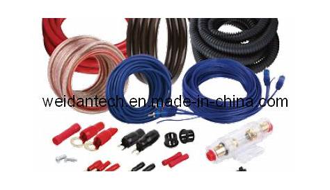 4 gauge car audio wiring kit