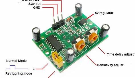 wiring pir sensor diagram