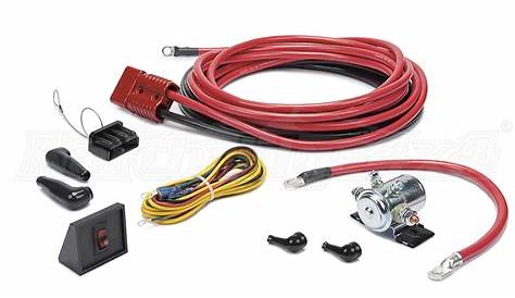 warn quick connect wiring kit
