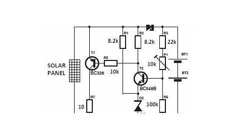 Solar Panel Circuit Diagram - General Wiring Diagram