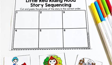 little red riding hood activity page