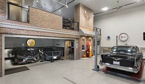 Unique Retro-Inspired Garage with Contemporary Loft | Gonyea
