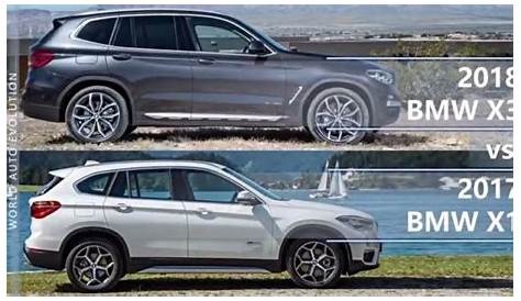 2018 BMW X3 vs 2017 BMW X1 - What's the difference? (technical