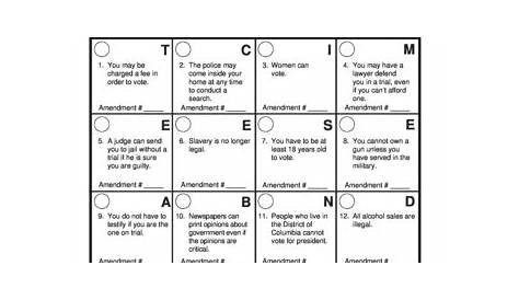 the equal rights amendment worksheet answers