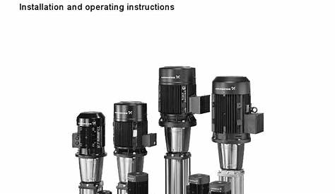 grundfos recirc pump manual