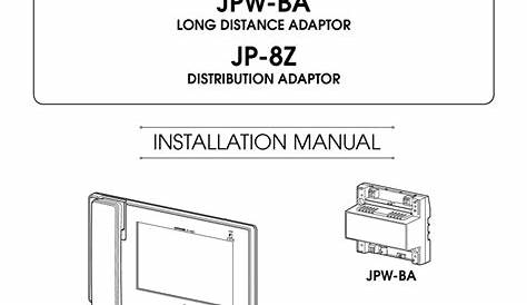 Aiphone Jp-4Hd Manual