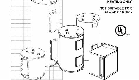 state water heater manual