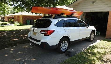 Kayak Racks | Kayak rack on the Subaru Outback | Andrew Penney