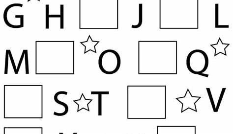Free Printable Alphabet Cut And Paste Worksheets | 2020VW.COM