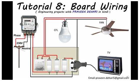 Electrical Board Wiring : Tutorial 8 - YouTube