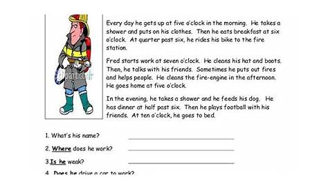 7 Best Images of Free Printable Reading Worksheets Elementary - Free